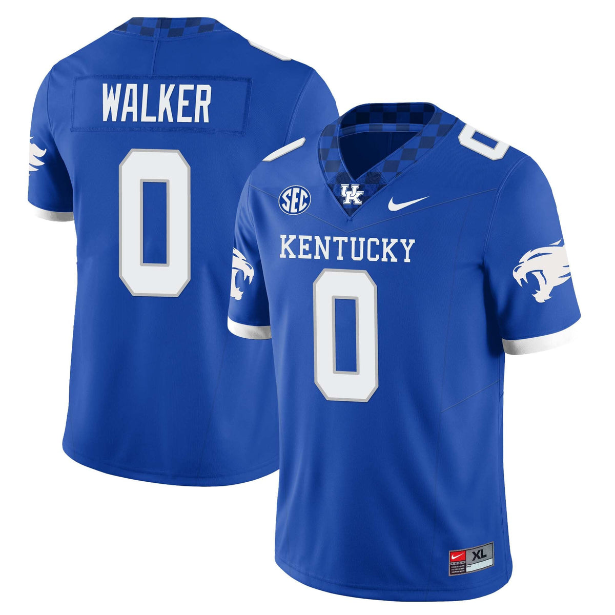 Menâ€™s Kentucky Wildcats Football Jersey â€“ All Stitched