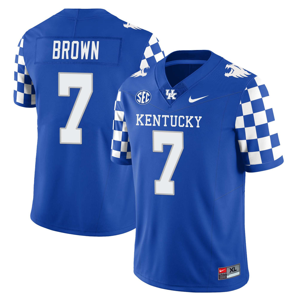 Men’s Kentucky Wildcats Football Jersey – All Stitched