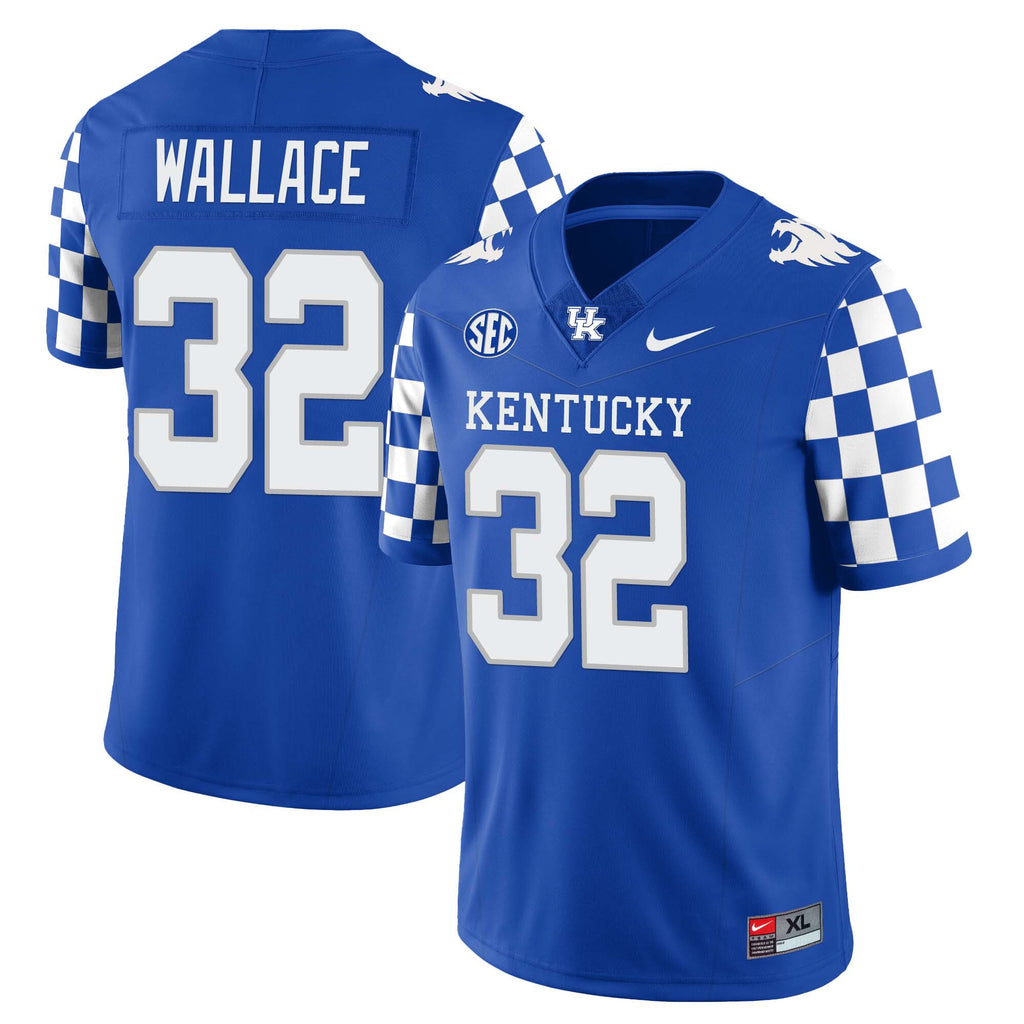 Men’s Kentucky Wildcats Football Jersey – All Stitched
