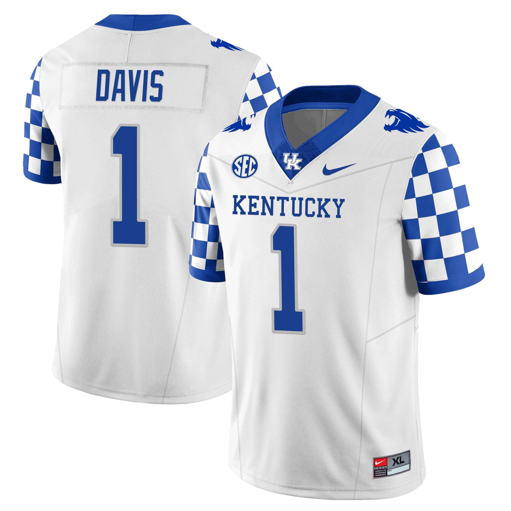 Menâ€™s Kentucky Wildcats Football Jersey â€“ All Stitched