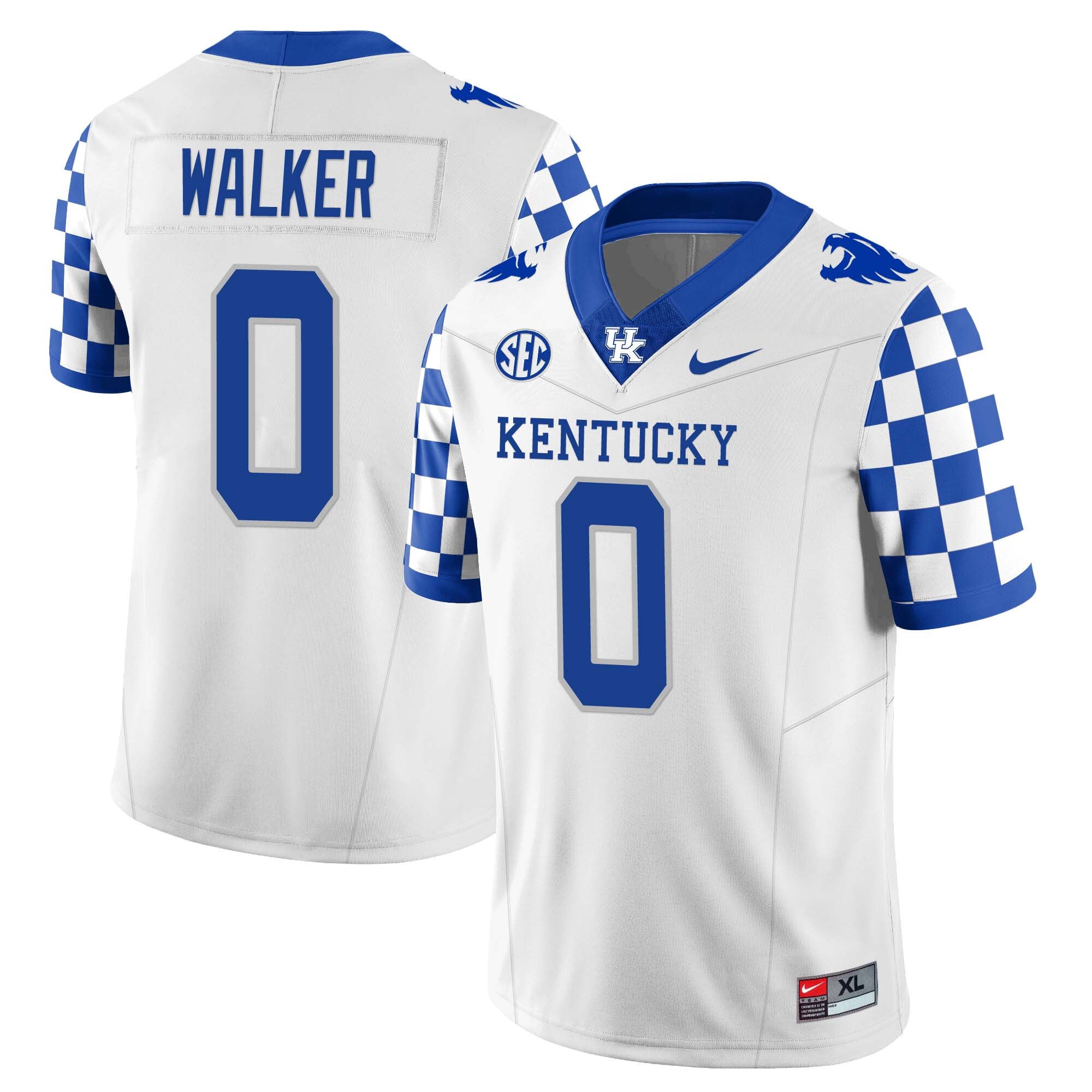 Men’s Kentucky Wildcats Football Jersey – All Stitched