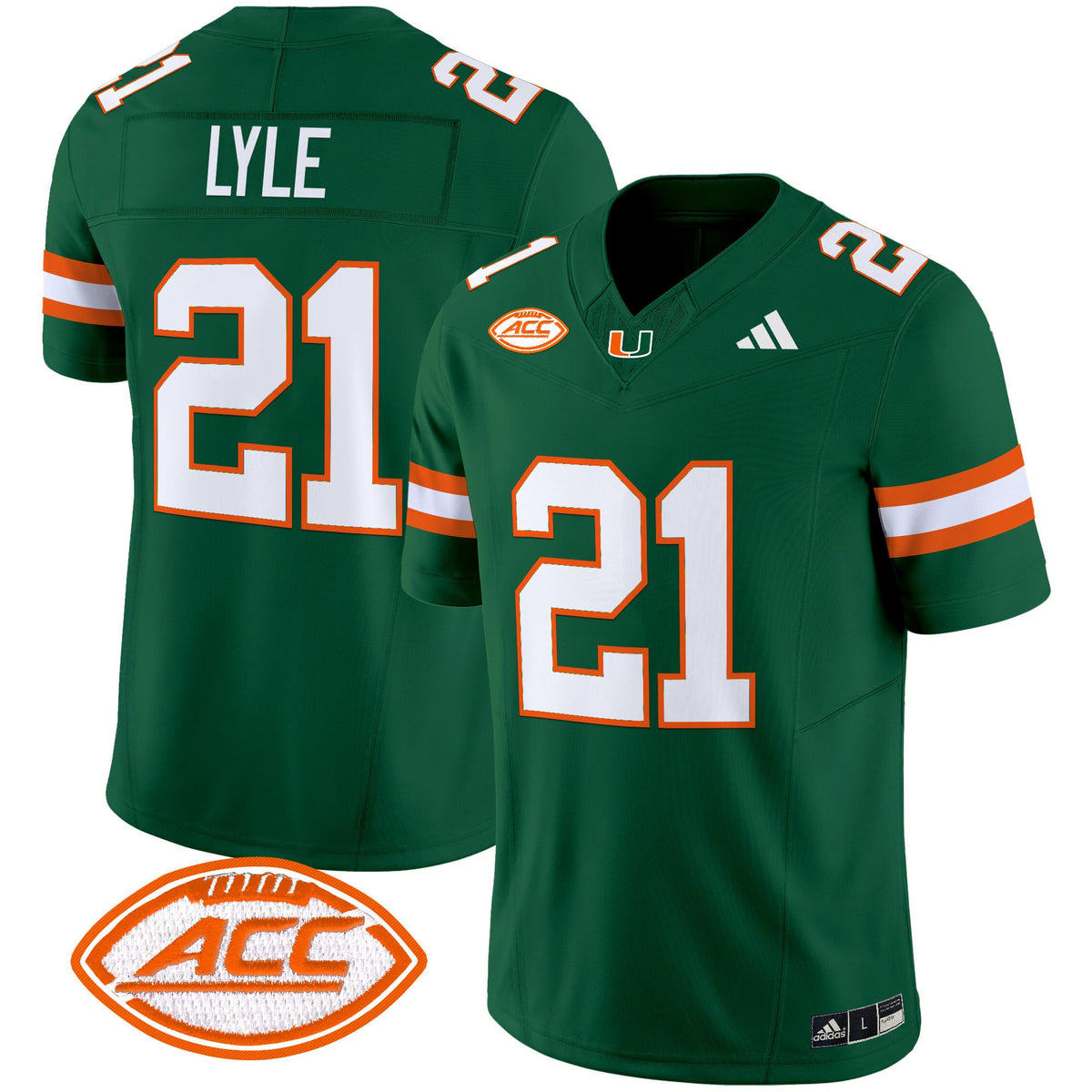 Men's Miami Hurricanes 2025 Vapor Limited Jersey - All Stitched