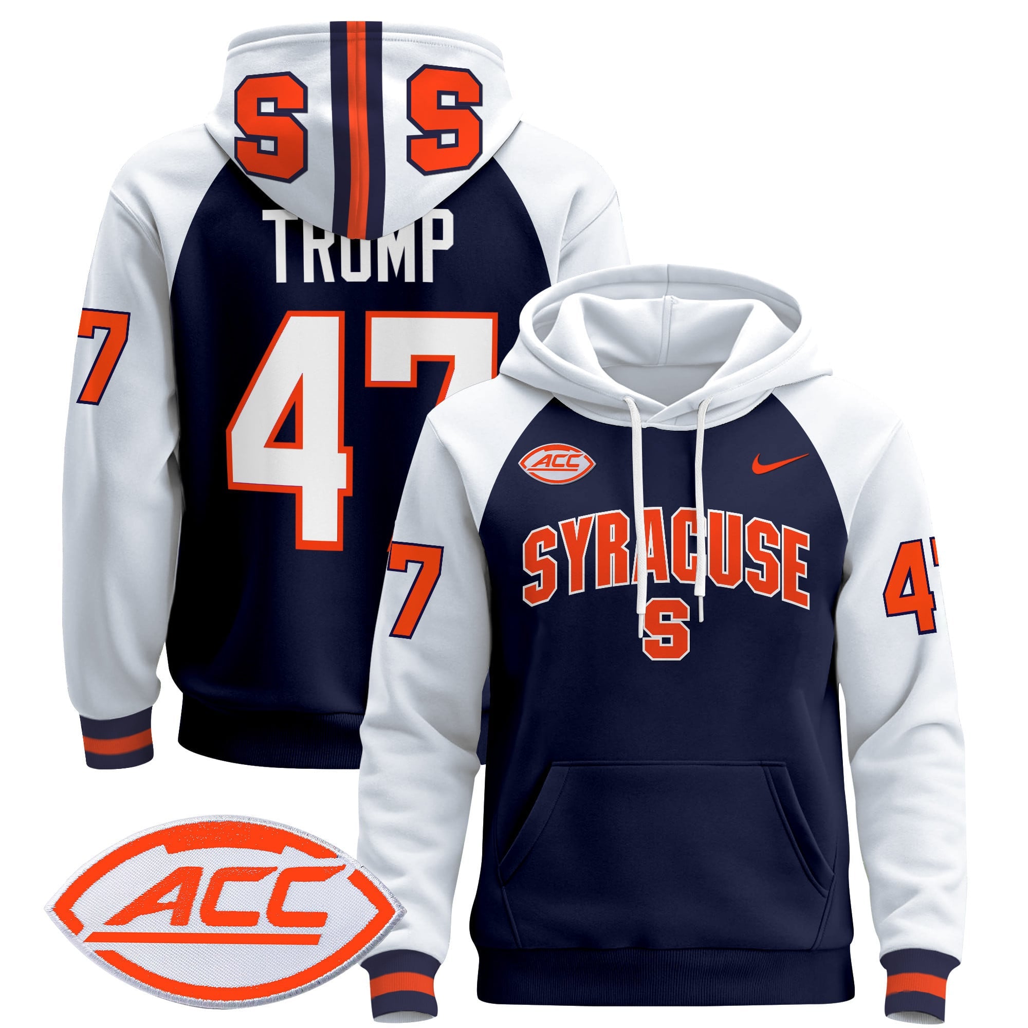 Syracuse Orange 2024 Pullover Hoodie V2