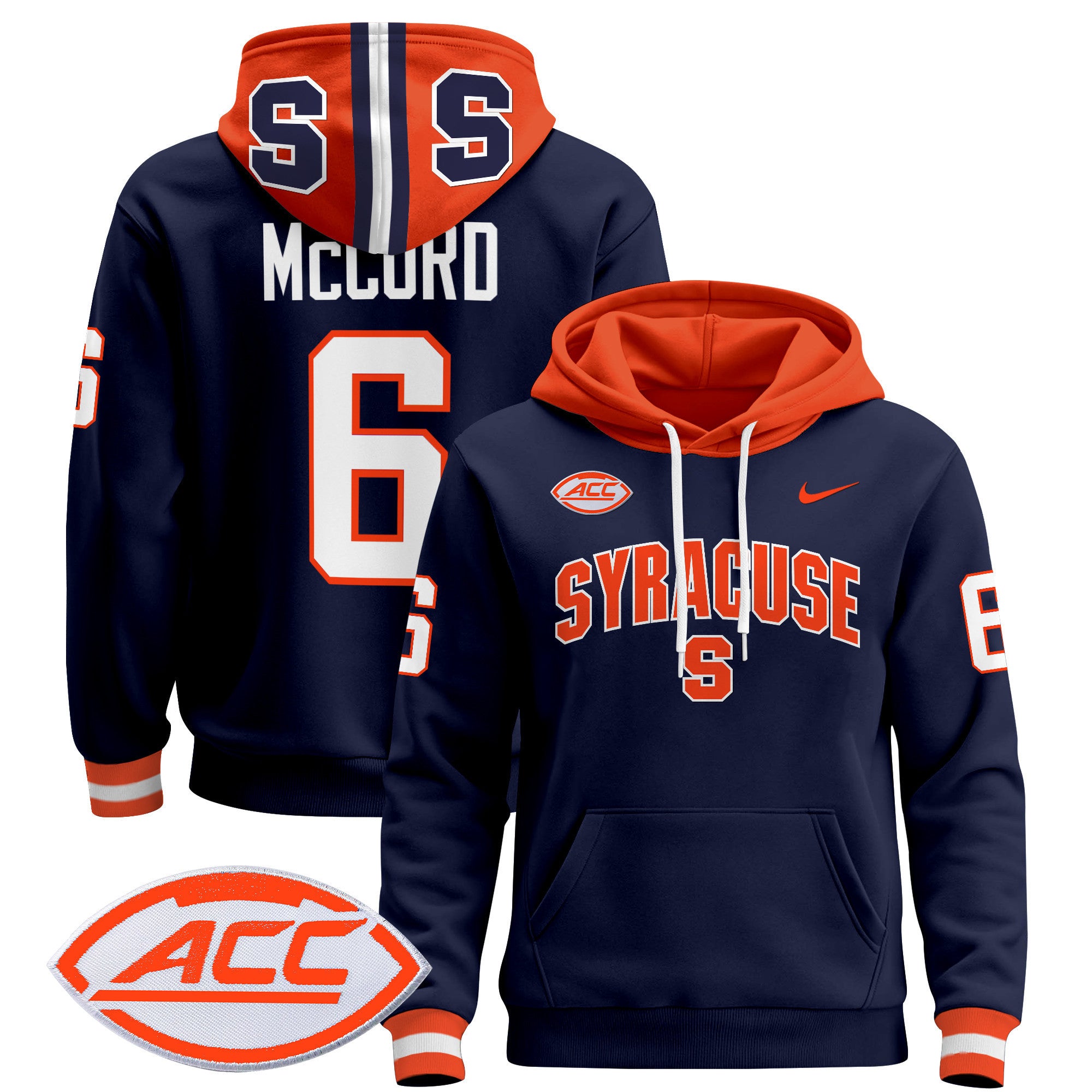 Syracuse Orange 2024 Pullover Hoodie V2