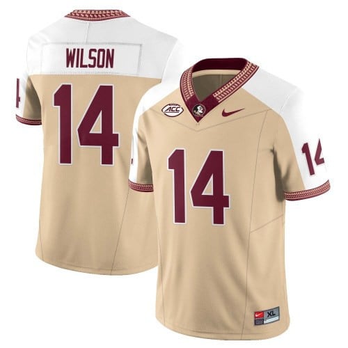 Menâ€™s Florida State Seminoles Football Vapor Gold Jersey â€“ All Stitched
