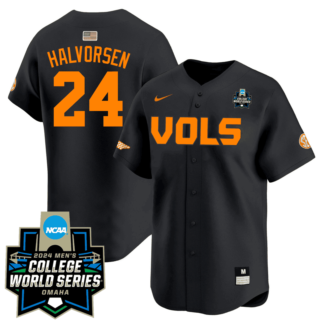 Men's Tennessee Volunteers 23/24 Jersey - 2024 College World Series Patch