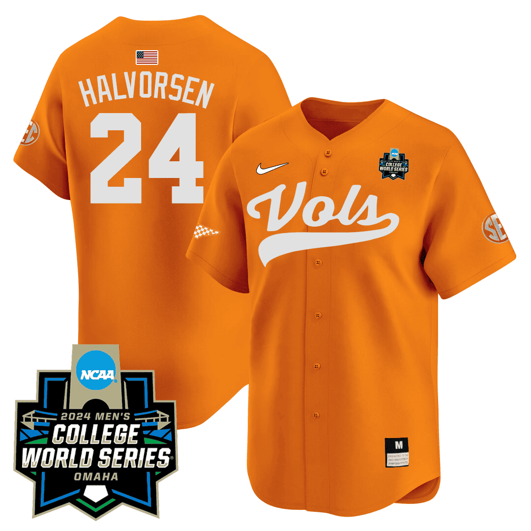 Men's Tennessee Volunteers 23/24 Jersey - 2024 College World Series Patch