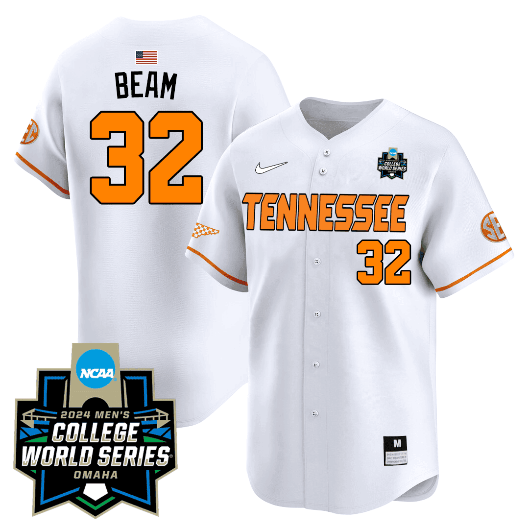 Men's Tennessee Volunteers 23/24 Jersey - 2024 College World Series Patch