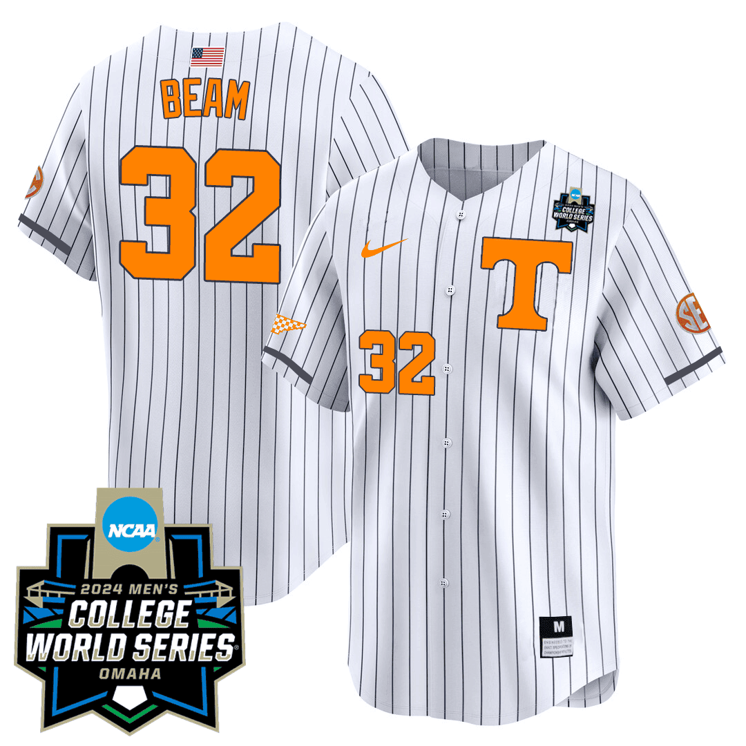 Men's Tennessee Volunteers 23/24 Jersey - 2024 College World Series Patch