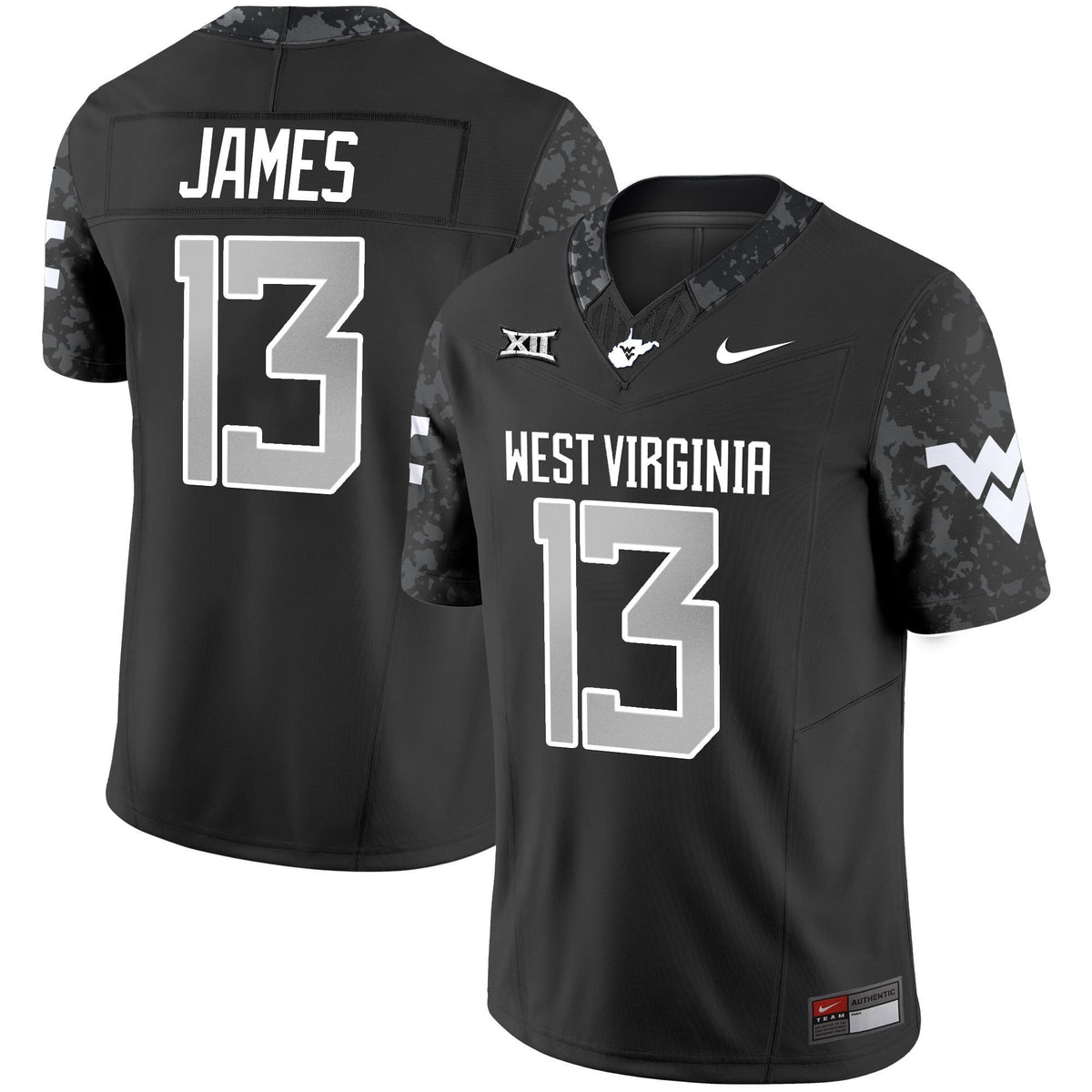 Men's West Virginia Mountaineers 2024 Vapor Limited Jersey V2 - All Stitched
