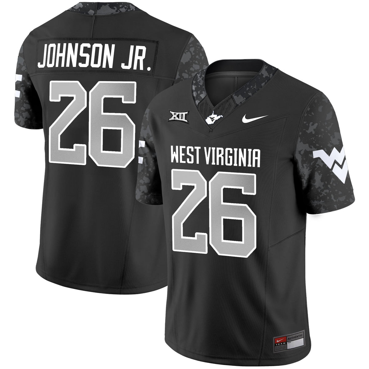 Men's West Virginia Mountaineers 2024 Vapor Limited Jersey V2 - All Stitched