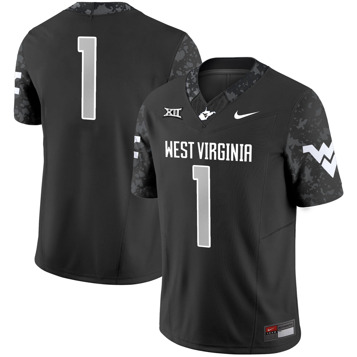 Men's West Virginia Mountaineers 2024 Vapor Limited Jersey V2 - All Stitched