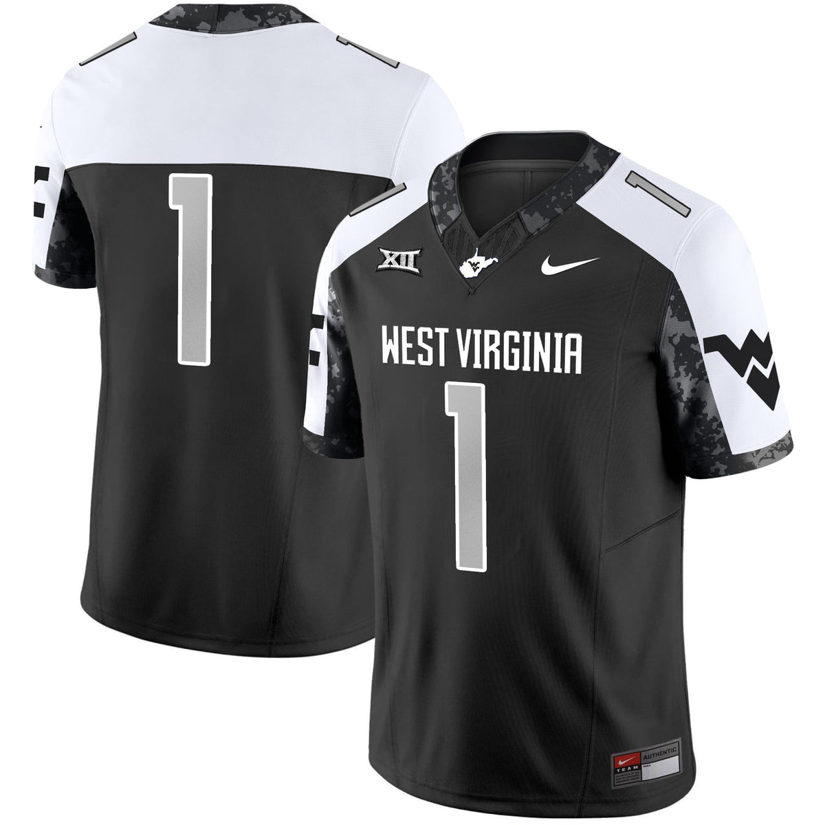 Men's West Virginia Mountaineers 2024 Vapor Limited Jersey V2 - All Stitched