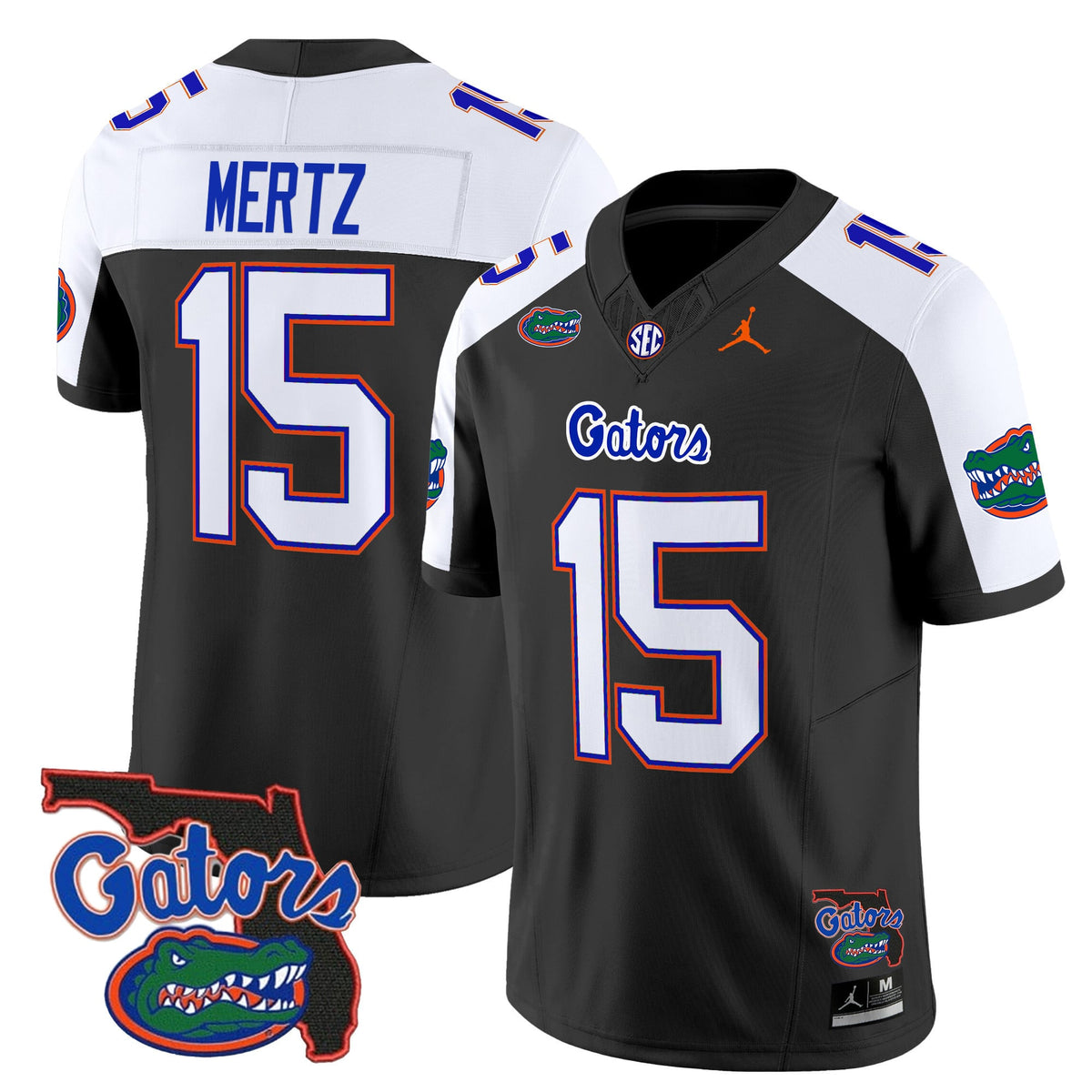 Men's Florida Gators 2024 Florida Patch Vapor Limited Jersey - All Stitched