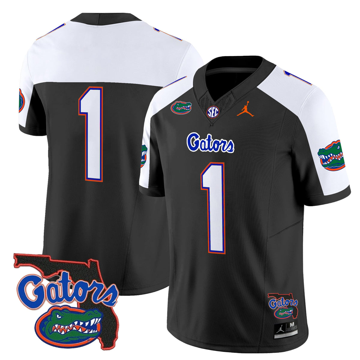 Men's Florida Gators 2024 Florida Patch Vapor Limited Jersey - All Stitched