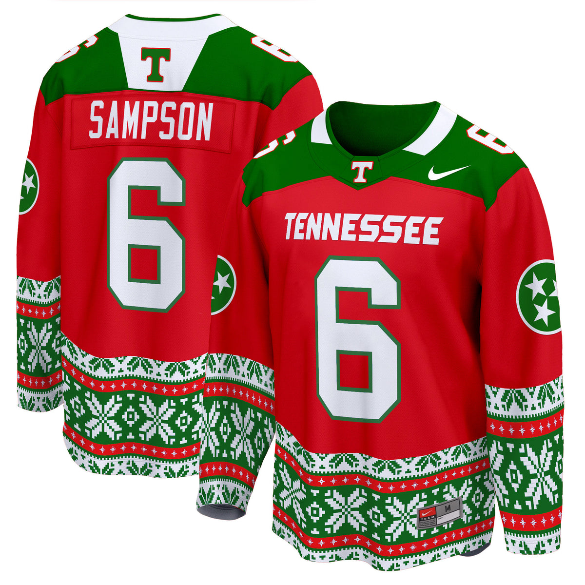 Men's Tennessee Volunteers 2024 Christmas Premier Breakaway Jersey - All Printed