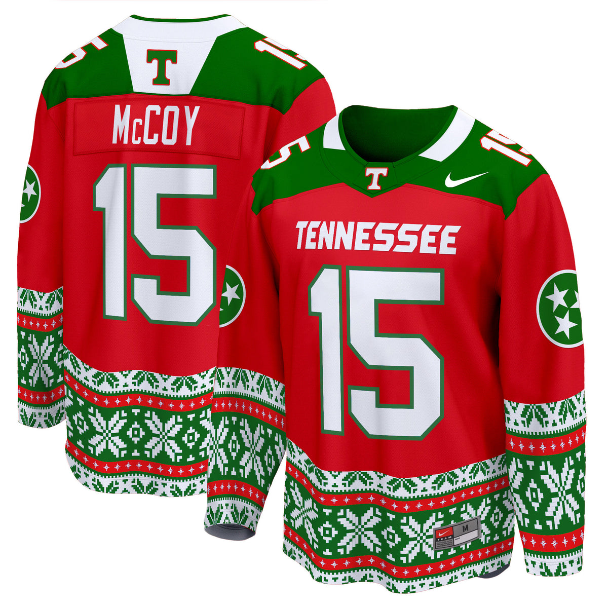 Men's Tennessee Volunteers 2024 Christmas Premier Breakaway Jersey - All Printed