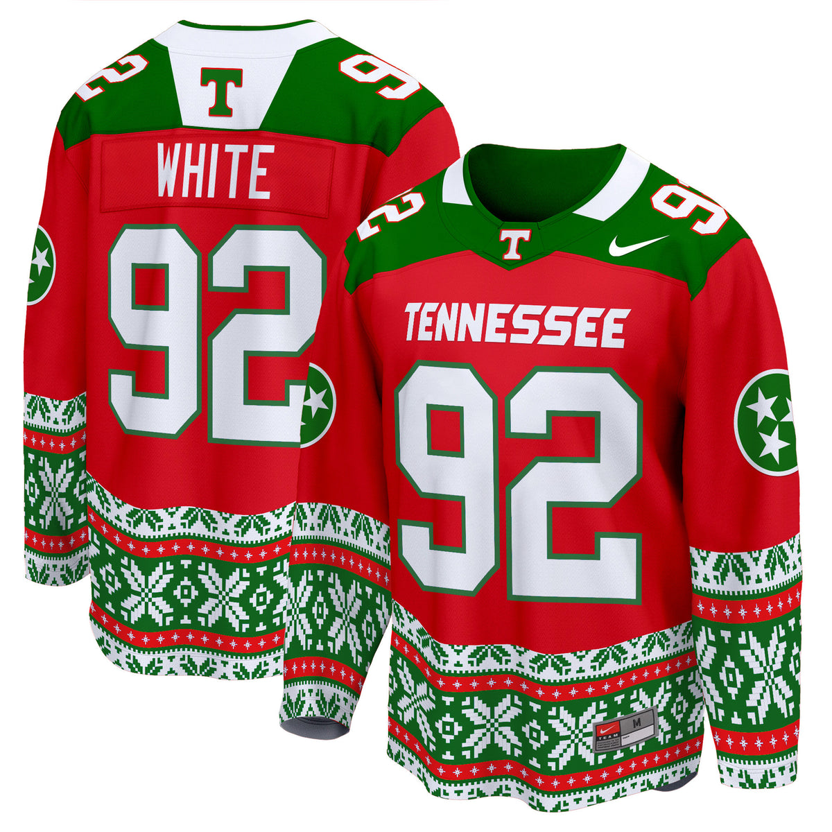 Men's Tennessee Volunteers 2024 Christmas Premier Breakaway Jersey - All Printed