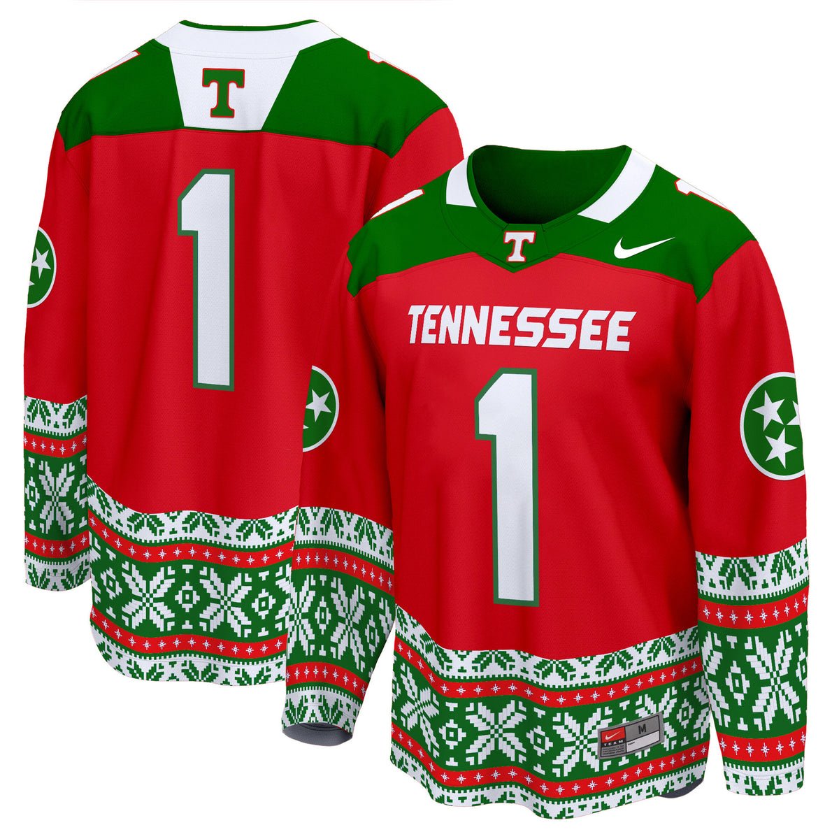 Men's Tennessee Volunteers 2024 Christmas Premier Breakaway Jersey - All Printed