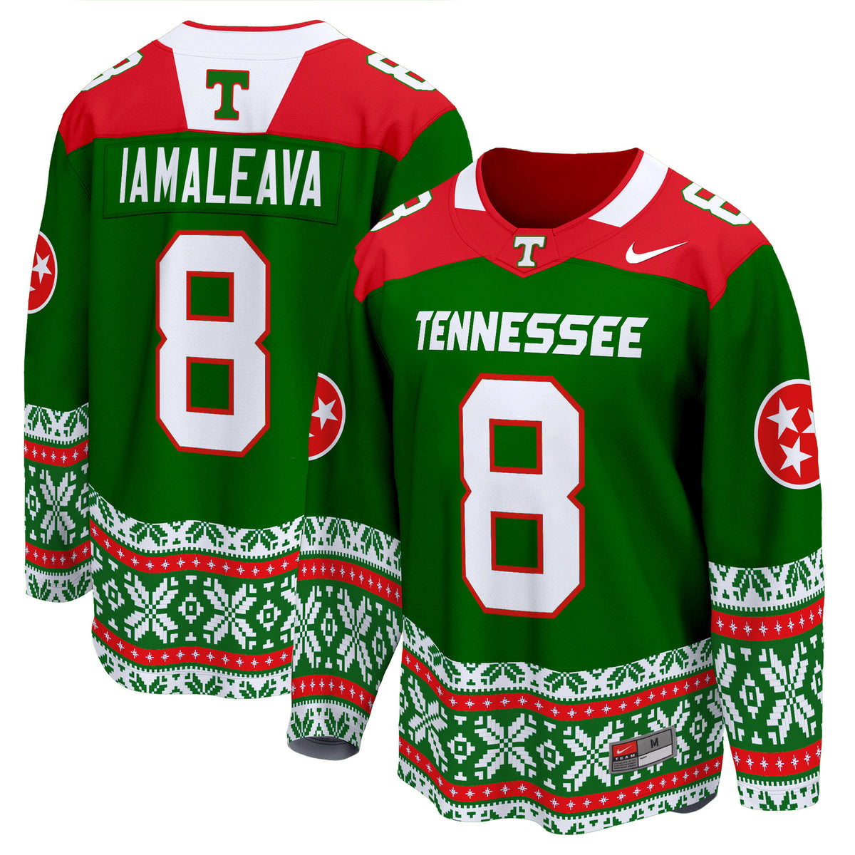 Men's Tennessee Volunteers 2024 Christmas Premier Breakaway Jersey - All Printed