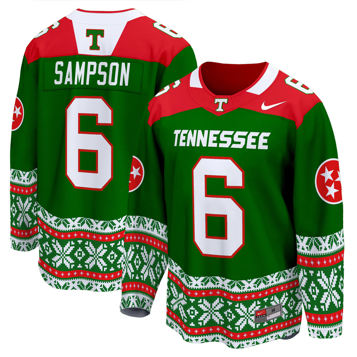 Men's Tennessee Volunteers 2024 Christmas Premier Breakaway Jersey - All Printed
