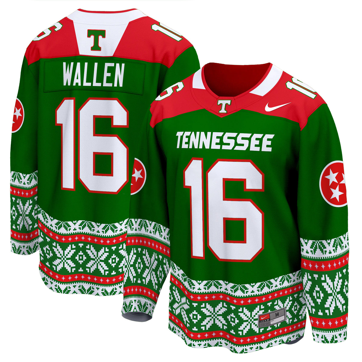 Men's Tennessee Volunteers 2024 Christmas Premier Breakaway Jersey - All Printed