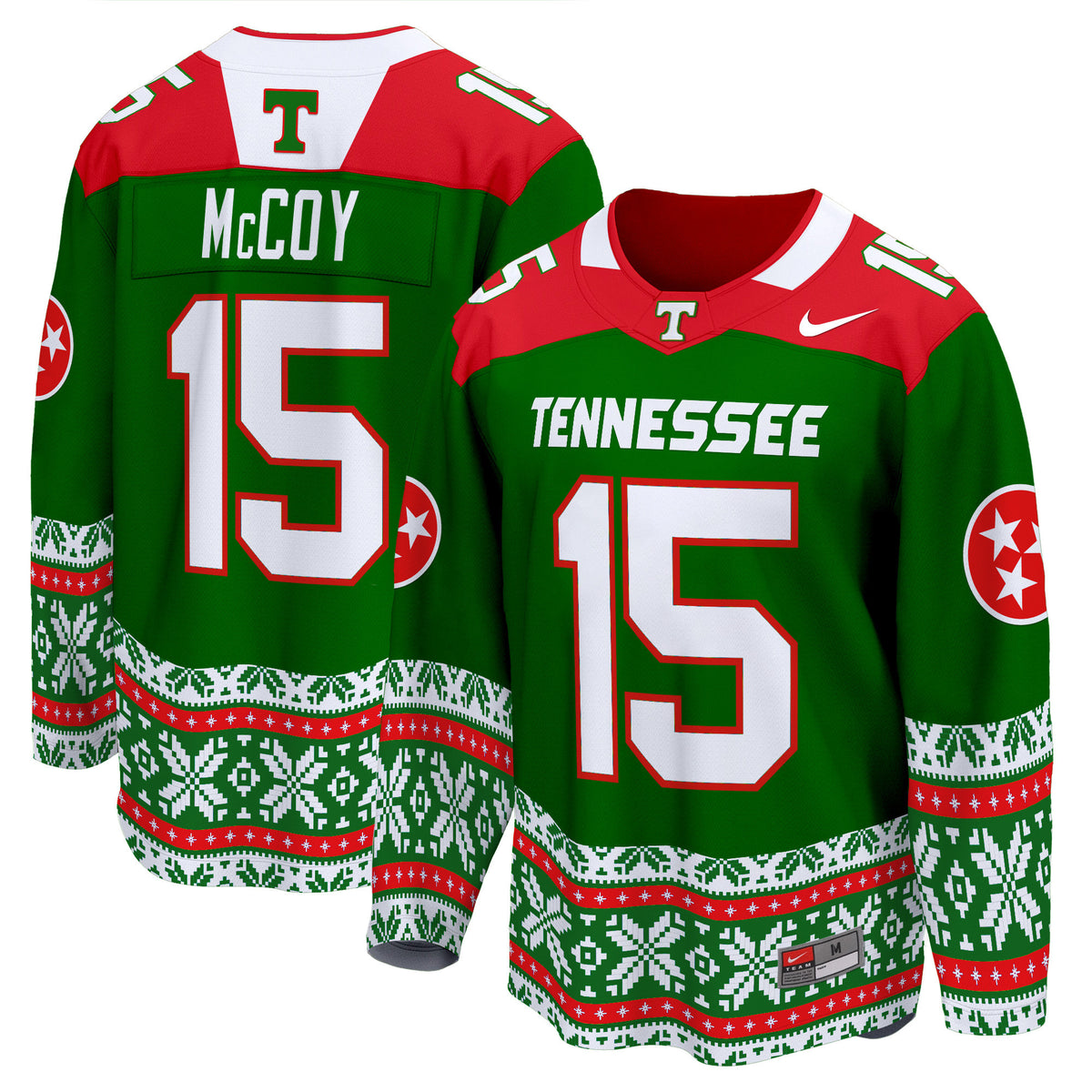 Men's Tennessee Volunteers 2024 Christmas Premier Breakaway Jersey - All Printed