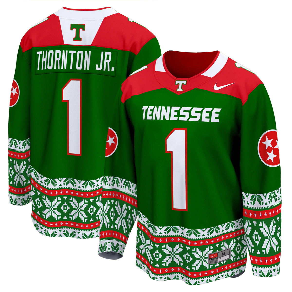 Men's Tennessee Volunteers 2024 Christmas Premier Breakaway Jersey - All Printed