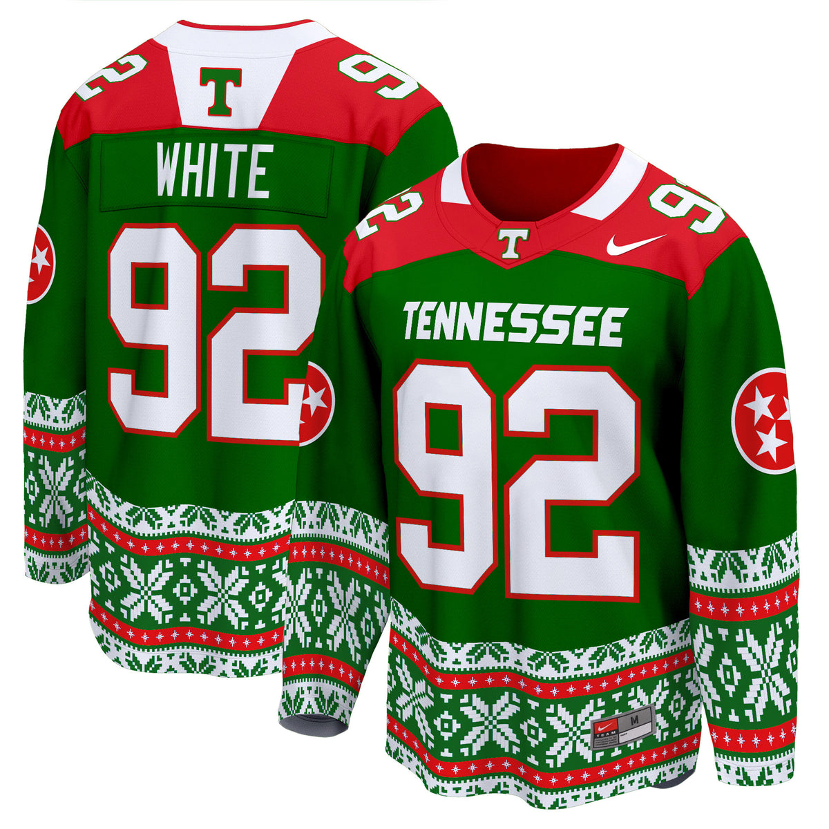 Men's Tennessee Volunteers 2024 Christmas Premier Breakaway Jersey - All Printed