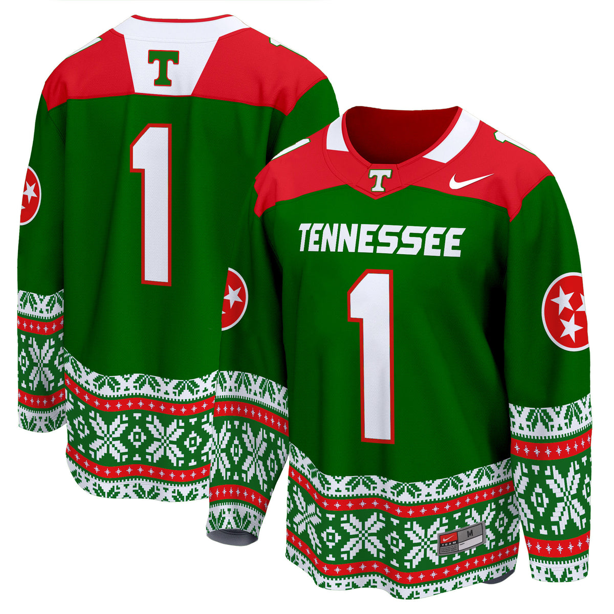 Men's Tennessee Volunteers 2024 Christmas Premier Breakaway Jersey - All Printed