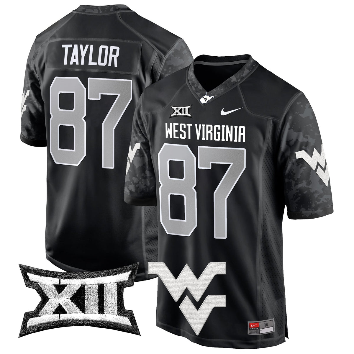 Men's West Virginia Mountaineers 2024 Game Jersey - All Stitched