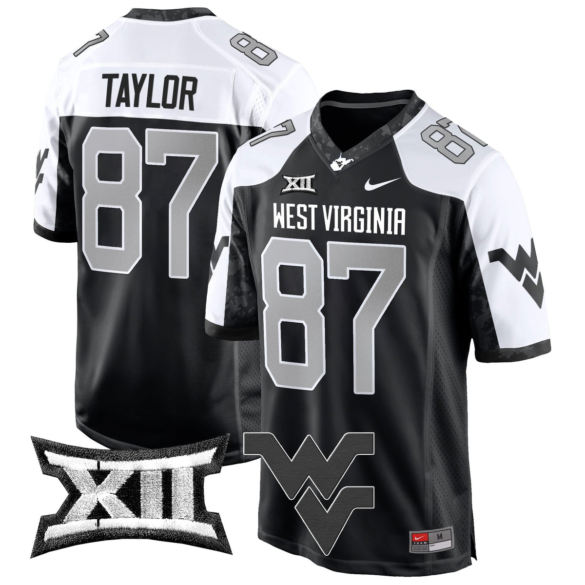 Men's West Virginia Mountaineers 2024 Game Jersey - All Stitched