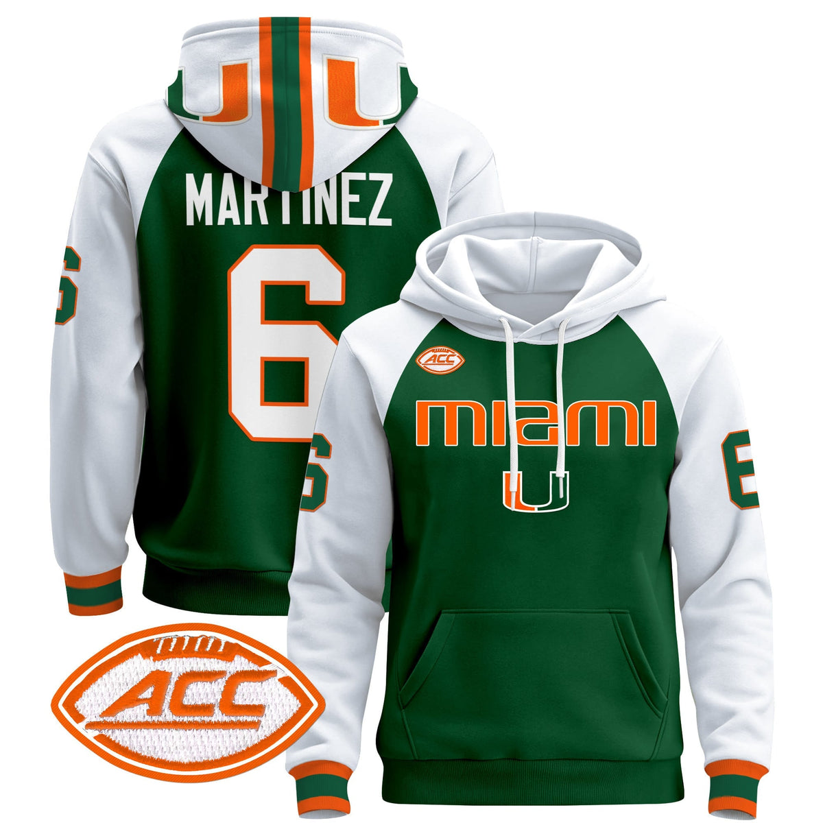 Miami Hurricanes 2024 Pullover Hoodie V3