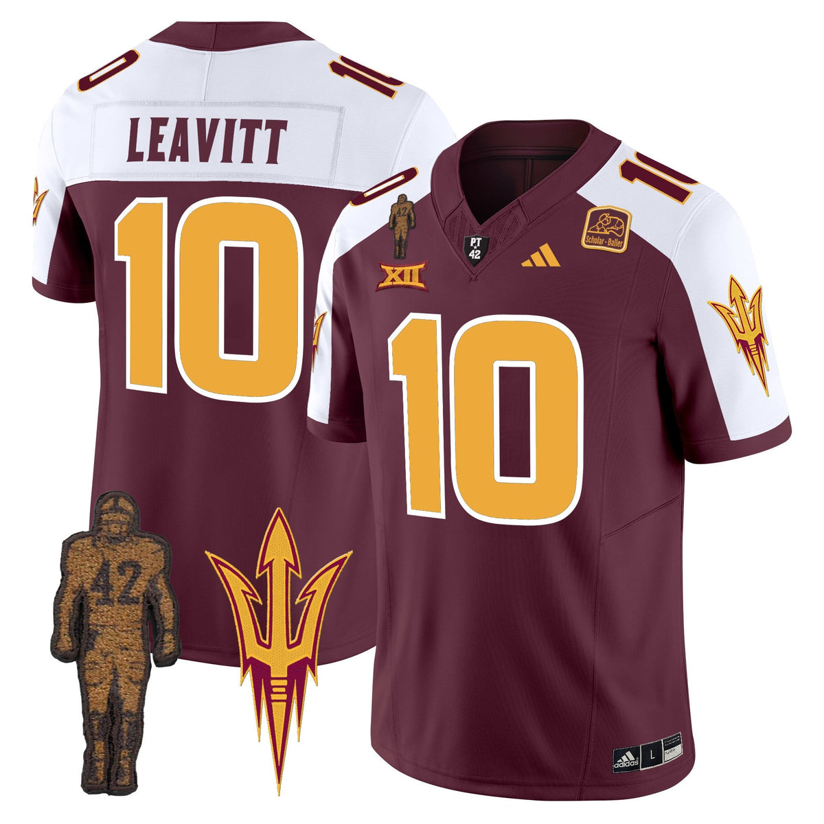 Men's Arizona State Sun Devils 2024 Pat Tillman Honoring Patch Vapor Limited Jersey - All Stitched