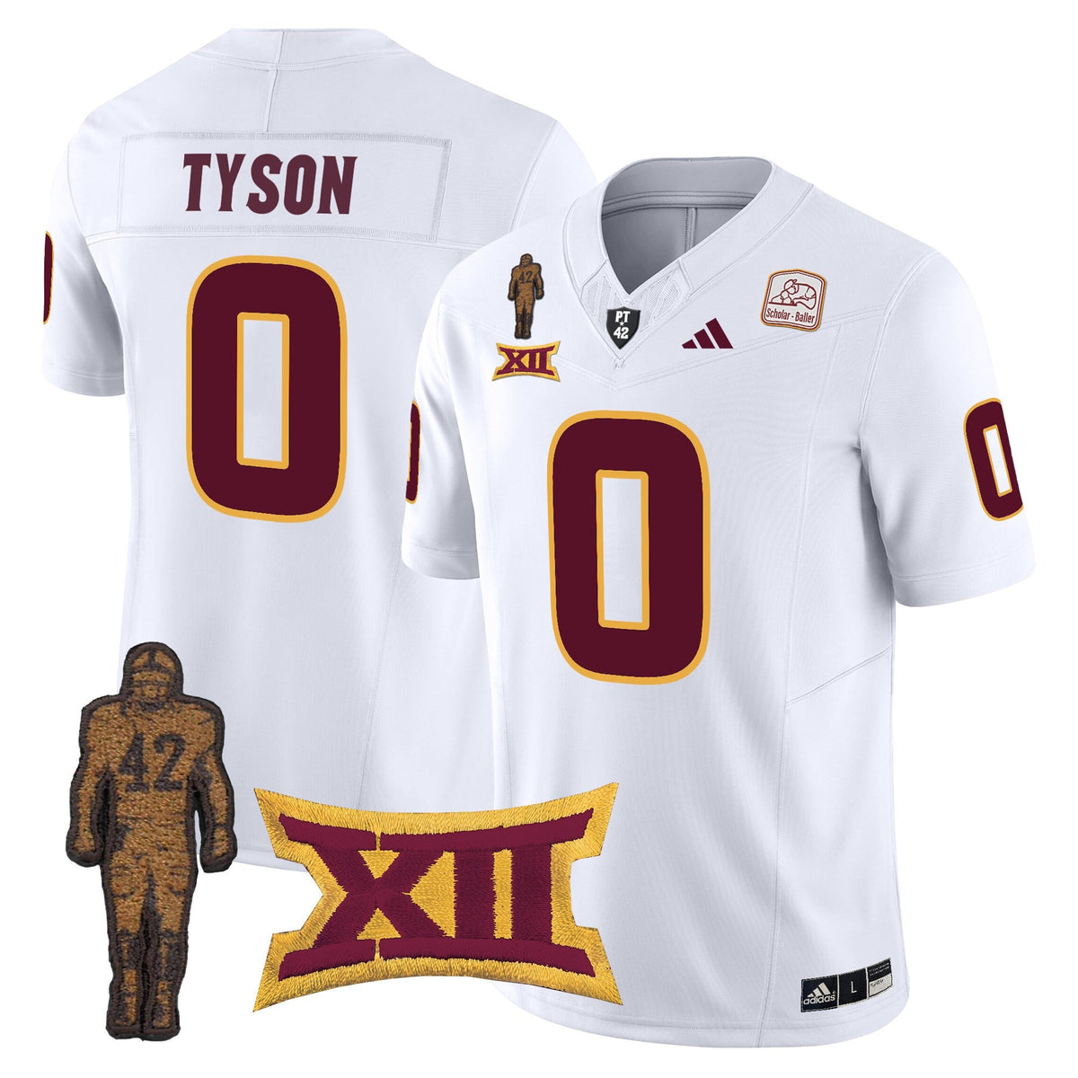 Men's Arizona State Sun Devils 2024 Pat Tillman Honoring Patch Vapor Limited Jersey - All Stitched