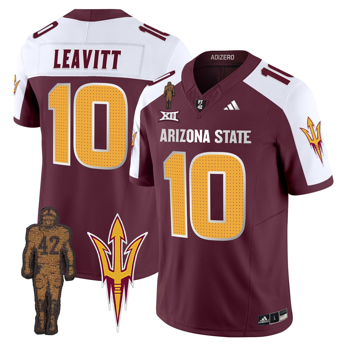 Men's Arizona State Sun Devils 2024 Pat Tillman Honoring Patch Vapor Limited Jersey V2 - All Stitched